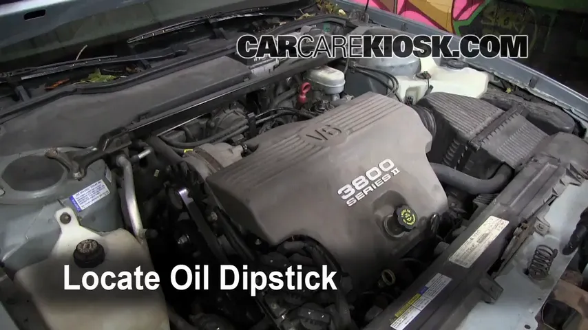 1997 Pontiac Bonneville SE 3.8L V6 Aceite Controlar nivel de aceite